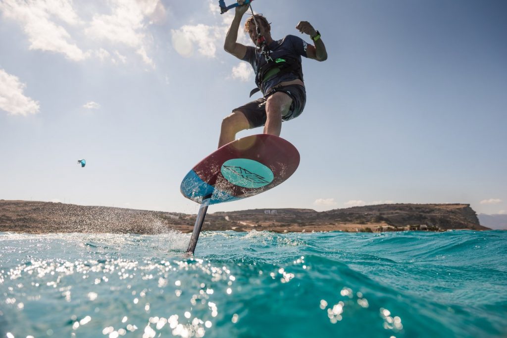 axis foils kite action shot axis foils kite action shot
