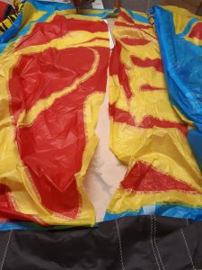 Jimmy kite repair before