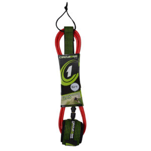 Circle One surf leash red 6ft