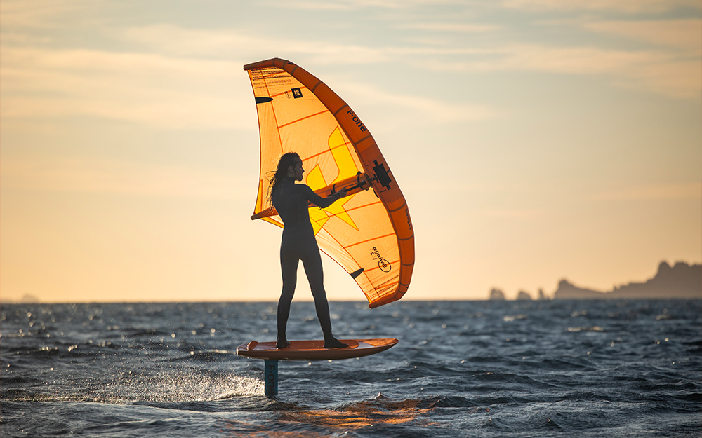 F One swing v2 with wing foil