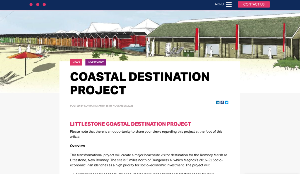 Coastal Destination Project