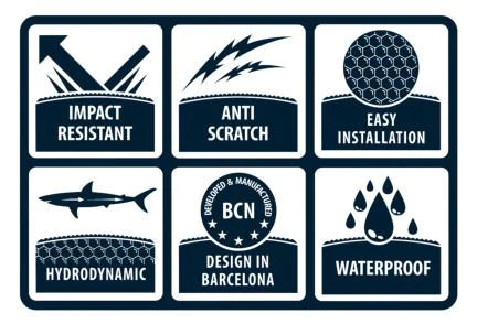 RSPro rail saver features