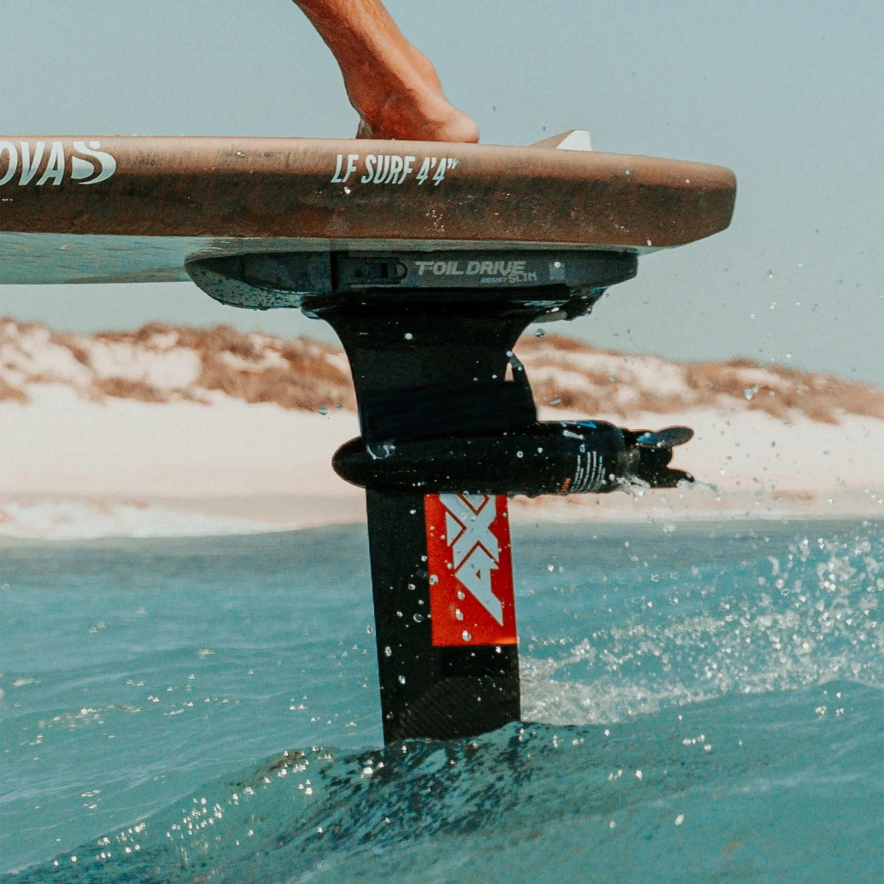 Foil Drive Assist Slim on foilboard