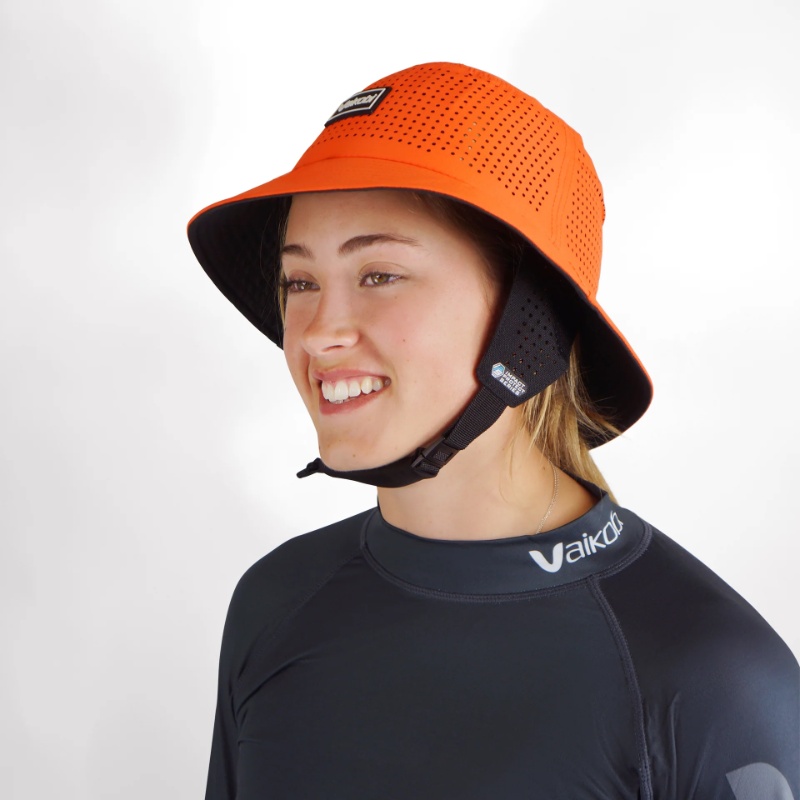 VK Bucket Bump Hat Orange a